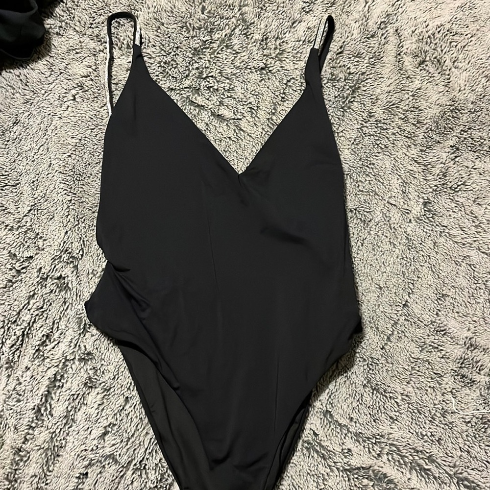 Black body suit size large Zara